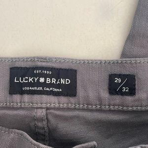 Men’s gray lucky brand jeans